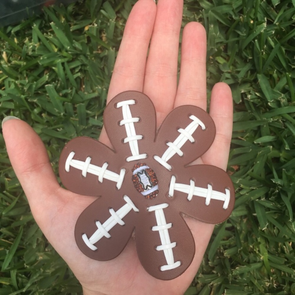 ADORABLE FOOTBALL FLOWERS {NFL}